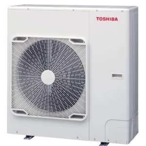 Toshiba Unité extérieure pompe à chaleur R32 - 14kW - 1 zone ref HWT-1401HW-E